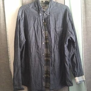 Eddie Bauer-classic fit button up shirt